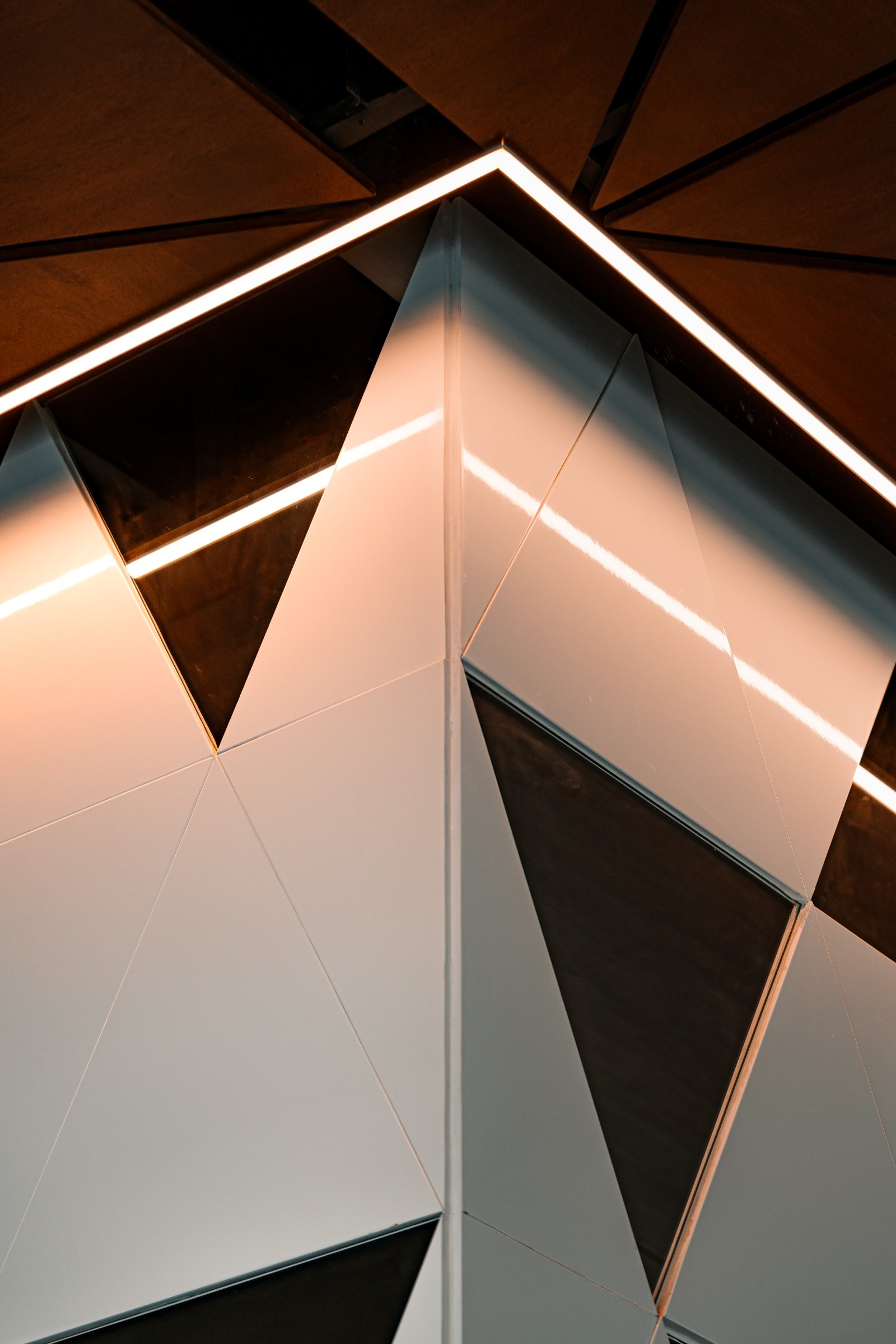 Columna Texturizada Lobby Vorian Reforma 383