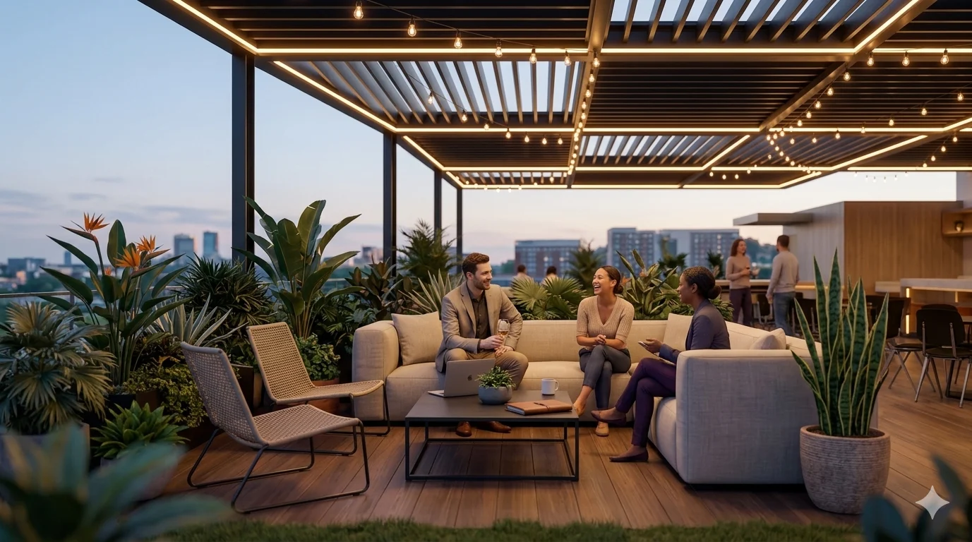 Sala Comunal en Rooftop Vorian View